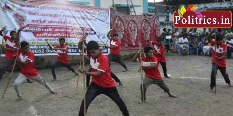 சிலம்பக் கலையை ஆசிய விளையாட்டு போட்டிகளில் இடம்பெறுவதற்கான முயற்சிகளில் பாஜக…!