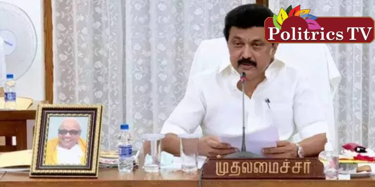 போர்க்கால அடிப்படையில் நடவடிக்கை… முதலமைச்சர் ஸ்டாலின் !