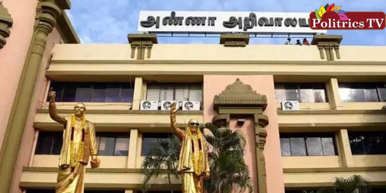 தூர்தர்ஷன் இலட்சினைக்கு காவி வண்ணம்- திமுக விமர்சனம் !