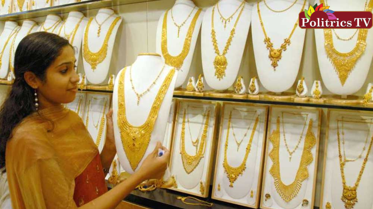 The price of silver also fell by Rs 2 per gram to Rs 96.50 per gram and Rs 96,500 per kg.