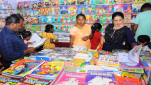 A book festival is organized by Kanyakumari Government Museum and various organizations on the occasion of World Book Day.