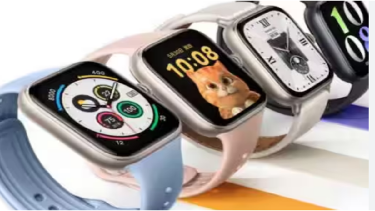 The smartwatch comes with a 1.85-inch (390×450 pixels) 2.5D curved AMOLED display with Always-on-Display (AOD) support.